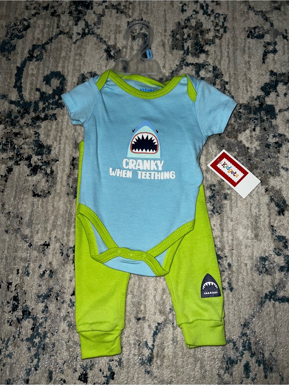 Shark Baby Onesie Set